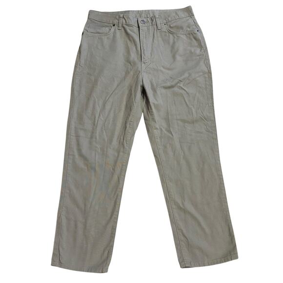 Patagonia Classic Straight Pants 5 Pocket Cropped River Rock Green Women's 10 - Picture 2 of 8